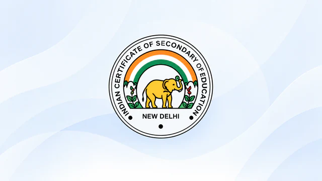 Council for the Indian School Certificate Examinations emblem